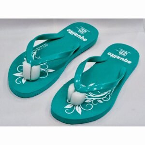Lightweight flip-flops with soft toe support and stylish printed design for everyday comfort.