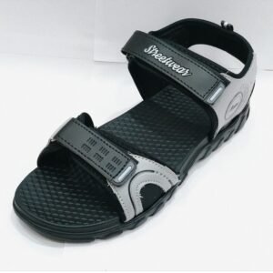 Men’s Comfort Sports Sandal (Black & Grey)