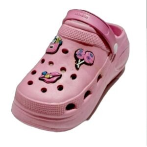 Kids Cute Cartoon Clogs Sandals (Pink Soft Comfort Slip-On )