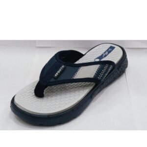 Men’s Casual Flip Flops (Black & Grey)